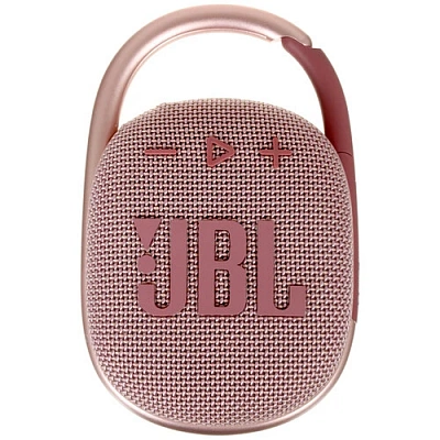 Портативная колонка JBL CLIP 4, розовый